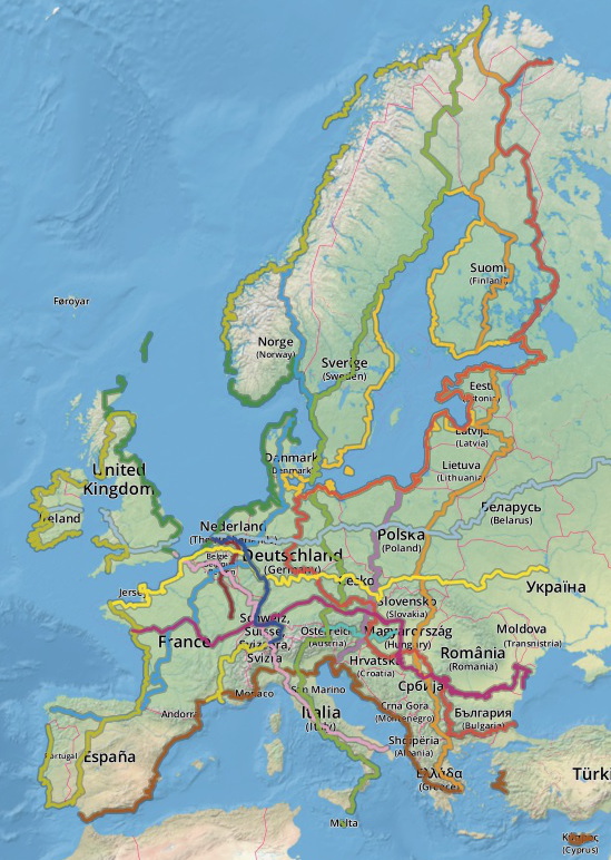 evroutes